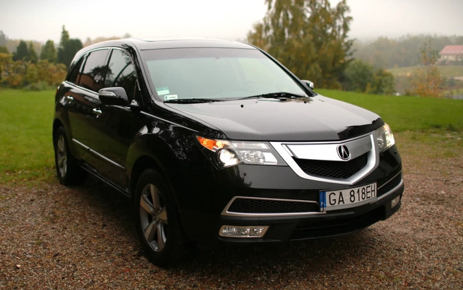 Acura MDX cena 68800 przebieg: 218000, rok produkcji 2011 z Gdynia małe 379